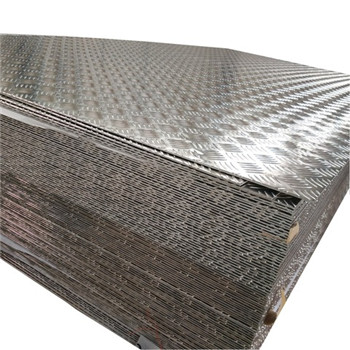 Erikoiskuvioinen kohokuvioitu Checkard-timanttipinnan alumiinilevy / -arkki 